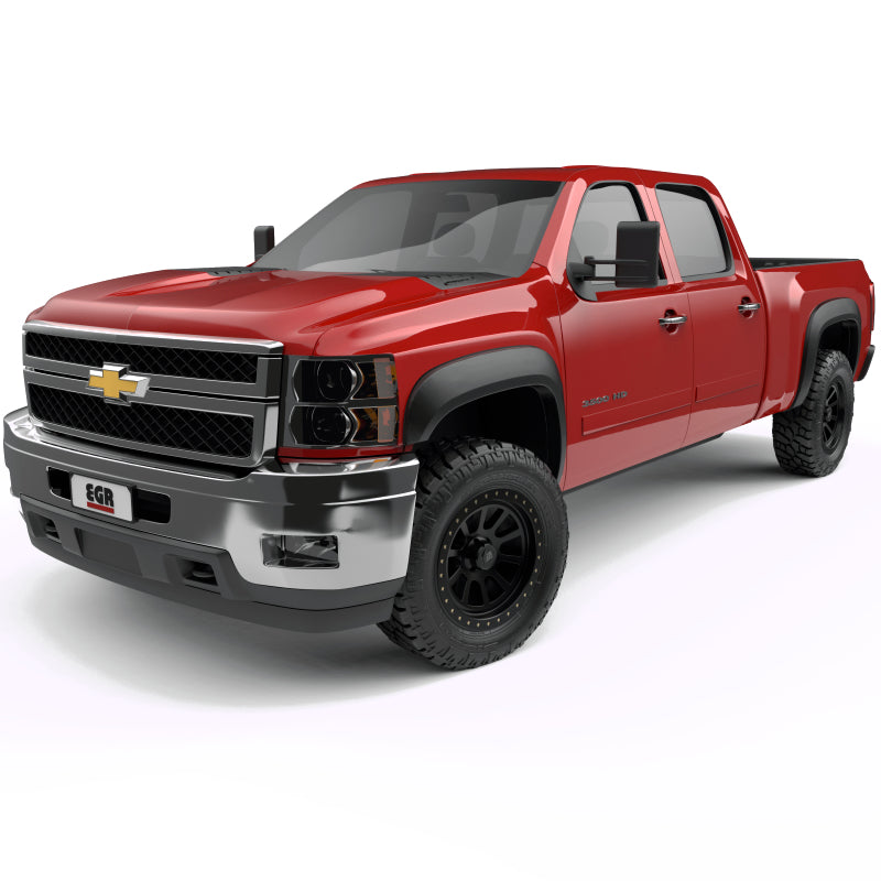 EGR 07-13 Chev Silverado 6-8ft Bed Rugged Look Fender Flares - Set (751504) 751504