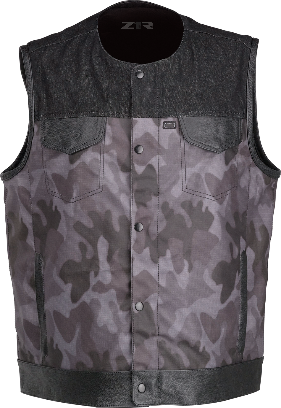 Z1R Nightfire Camo Vest - Black/Gray - Medium 2830-0625