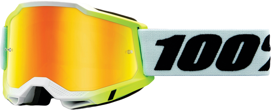 100% Accuri 2 Goggle Dunder Mirror Yellow Lens 50014-00015