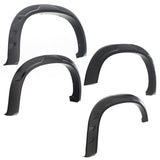 Bushwacker 19-21 Chevrolet Silverado 1500 DRT Style Flares 4pc - Black 40984-02