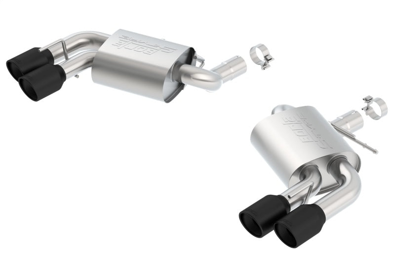 Borla 2016-2017 Chevrolet Camaro SS AT/MT S-Type Rear Section Exhaust w/o Dual Mode Ceramic Black 11920CB