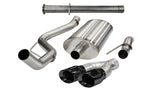 Corsa 11-14 Ford F-150 Raptor 6.2L V8 145in Wheelbase Black Xtreme Cat-Back Exhaust 14760BLK