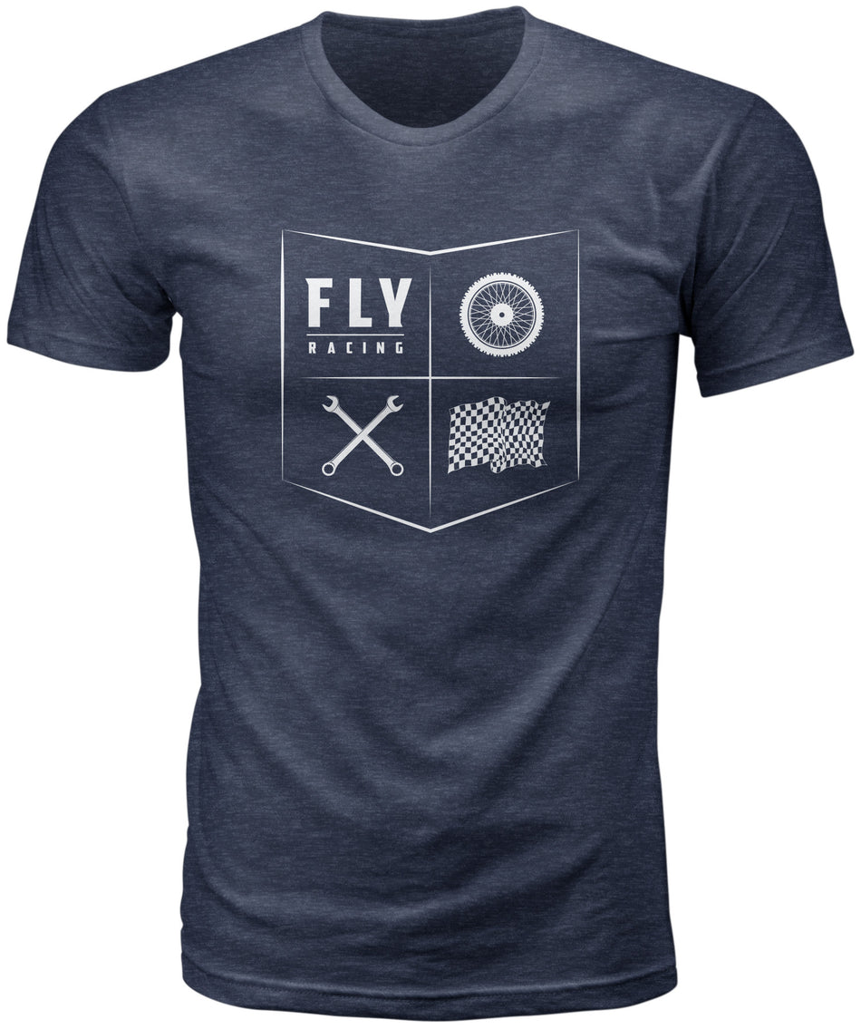 FLY RACING Fly All Things Moto Tee Midnight Navy 2x 352-12082X