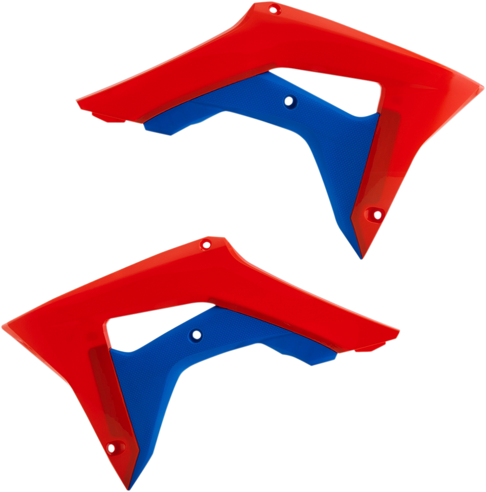 ACERBIS Radiator Shrouds - Red/Blue 2630661228