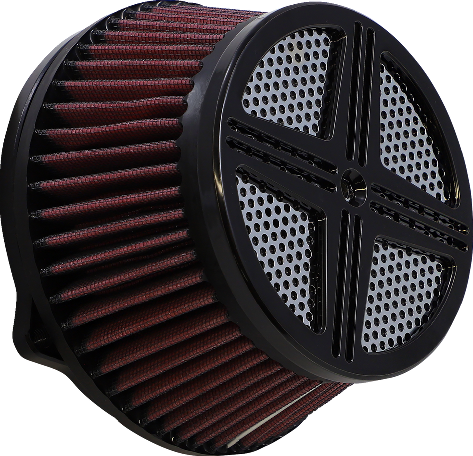 BARON XXX Air Cleaner - Black - V-Star 650 BA-2311-00B