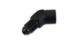Vibrant -4AN to 1/8in NPT 45 Degree Adapter Fitting 11301