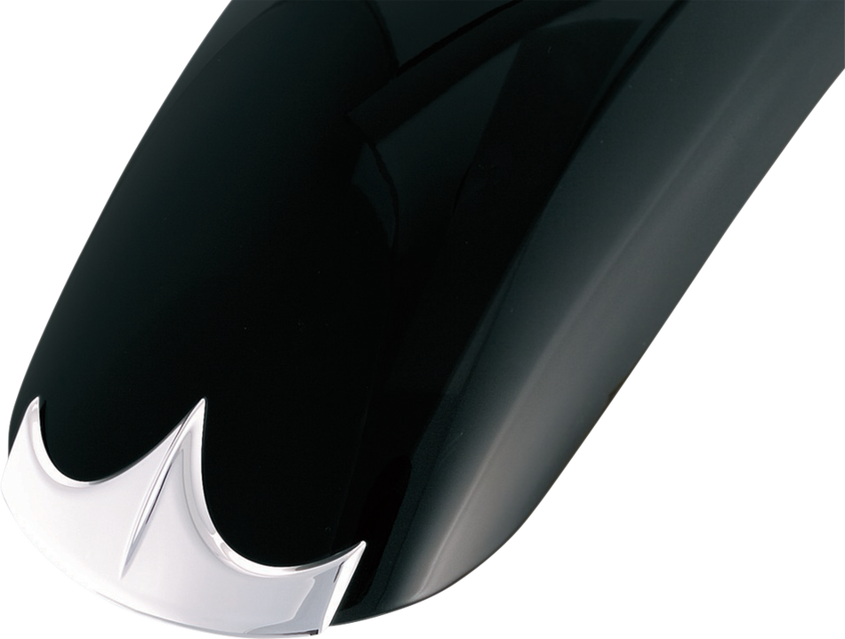 KURYAKYN Fender Tip Accent - Chrome - Front 7344