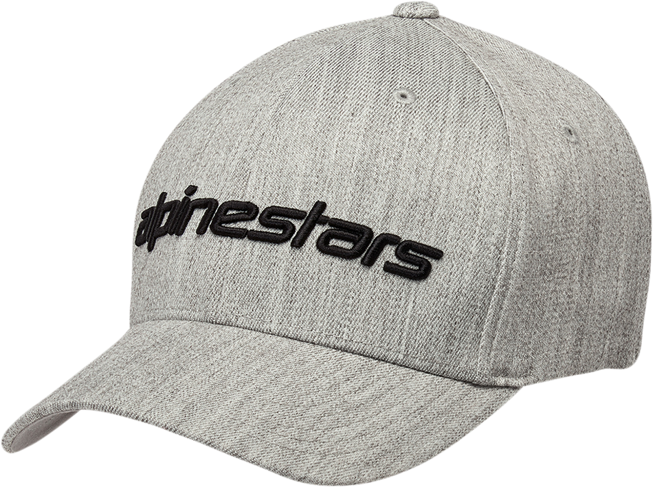 ALPINESTARS Linear Hat - Heather Gray/Black - Small/Medium 1230810051126SM