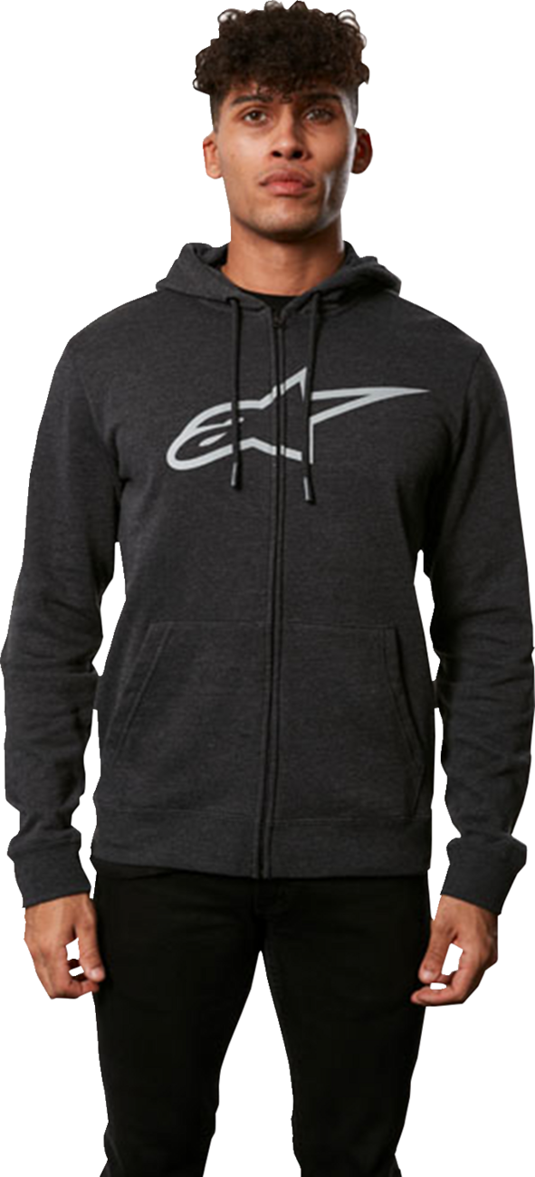 ALPINESTARS Ageless ll Zip Hoodie - Charcoal/Gray - XL 103853052177XL