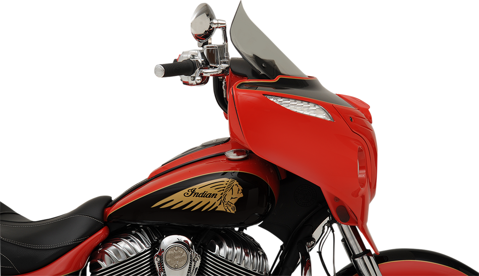 KLOCK WERKS Flare™ Windshield - 14" - Tall - Tinted - Indian KWW-04-0499