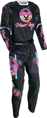 Camiseta MOOSE RACING Sahara - Rosa/Negro - Grande 2910-7452 