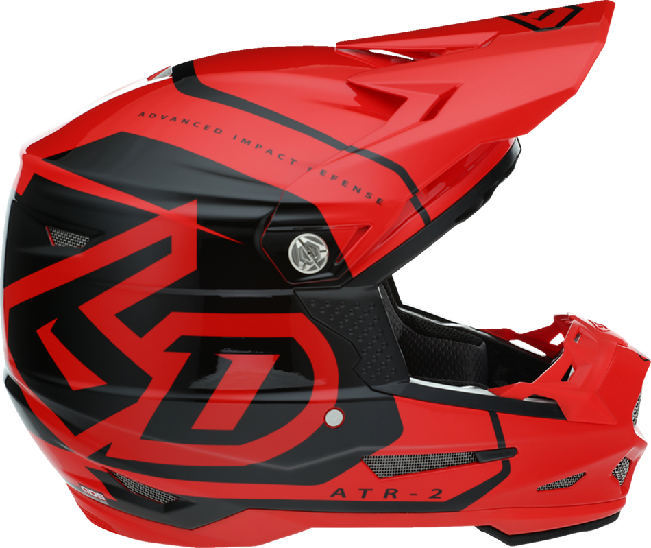 6D ATR-2 Helmet - Torque - Red - XS 12-3224