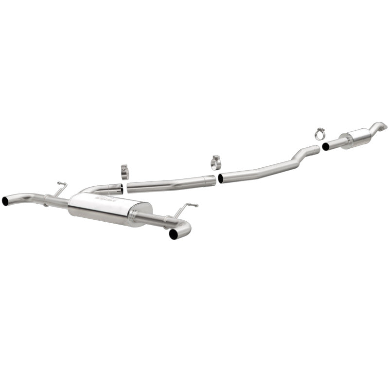 MagnaFlow 13-15 Lincoln MKZ L4 2.0L Turbo Stainless Cat Back Performance Exhaust Dual Split Rear 15230
