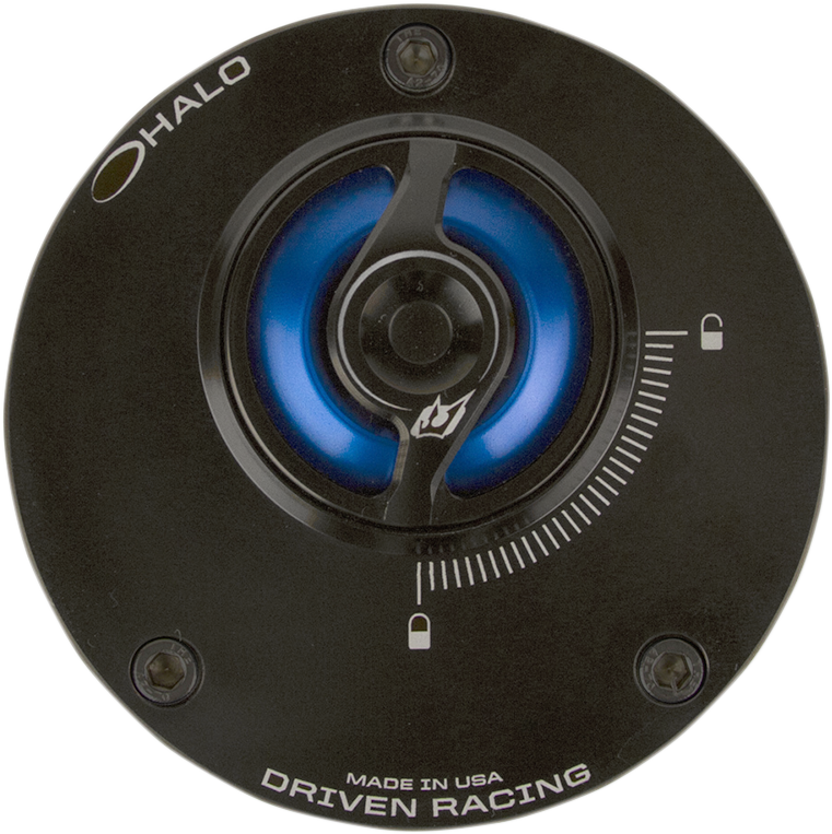 DRIVEN RACING Fuel Cap - Halo - Blue DHFC-BL