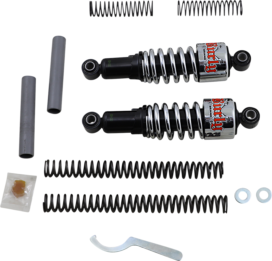 BURLY BRAND Suspension Kit - Slammer - Chrome - '91 - '05 FXD B28-1002