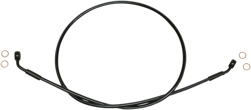 MAGNUM Brake Line - EZ Align - Stainless Steel - Black SBB0608-50