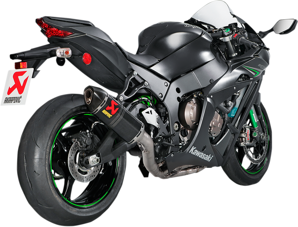 AKRAPOVIC Evolution Auspuff - Titan/Kohlefaser Ninja ZX-10RR 2016-2020 S-K10E9-ZC 1810-2366 