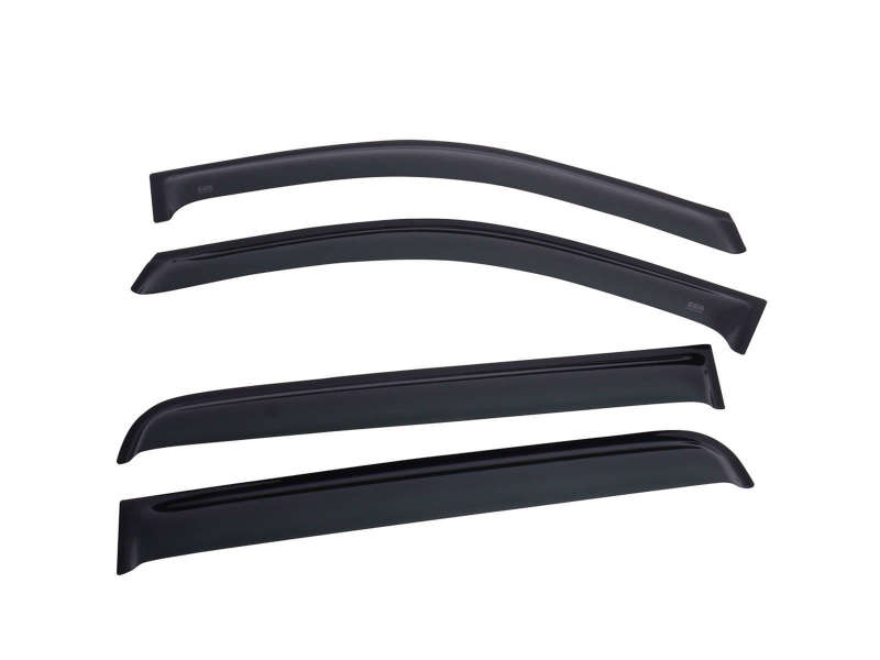 EGR 2019 Chevy 1500 Crew Cab Tape-On Window Visors - Set of 4 Dark Smoke 641691