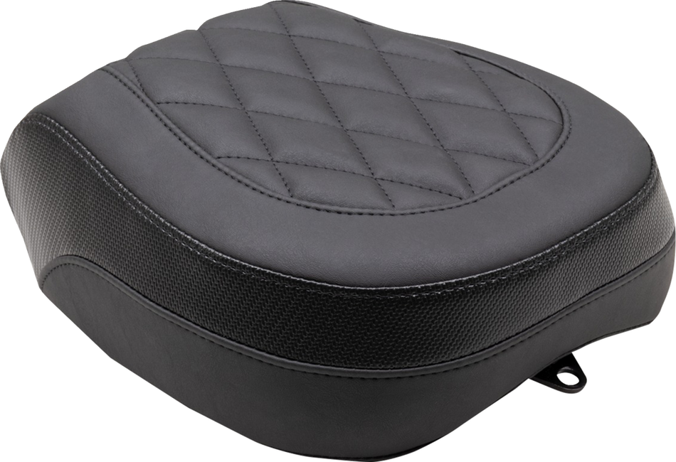 MUSTANG Recessed Passenger Seat - Black - Diamond Stitch - Chief '22-'23 89741