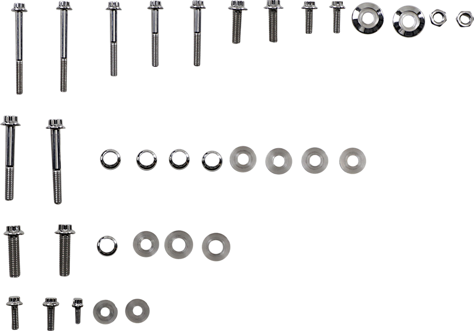 Kit de pernos DIAMOND ENGINEERING - Transformación - 12 puntos - FLHT PB637S 