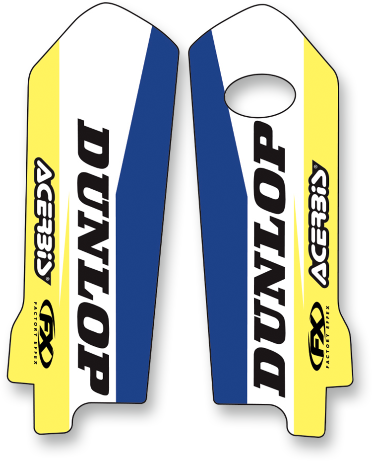 FACTORY EFFEX Fork Guard Graphic - Husqvarna 19-40630