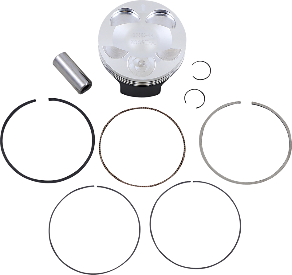 WOSSNER Piston Kit - YZ/WR 250F - WR250 - 76.96 mm 8559DA