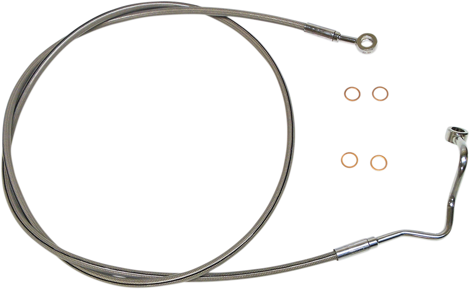 MAGNUM Brake Line - Upper - ABS - Stainless Steel SSC1415-69