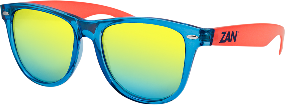 ZAN HEADGEAR Minty Sonnenbrille - Blau/Orange EZMT05 