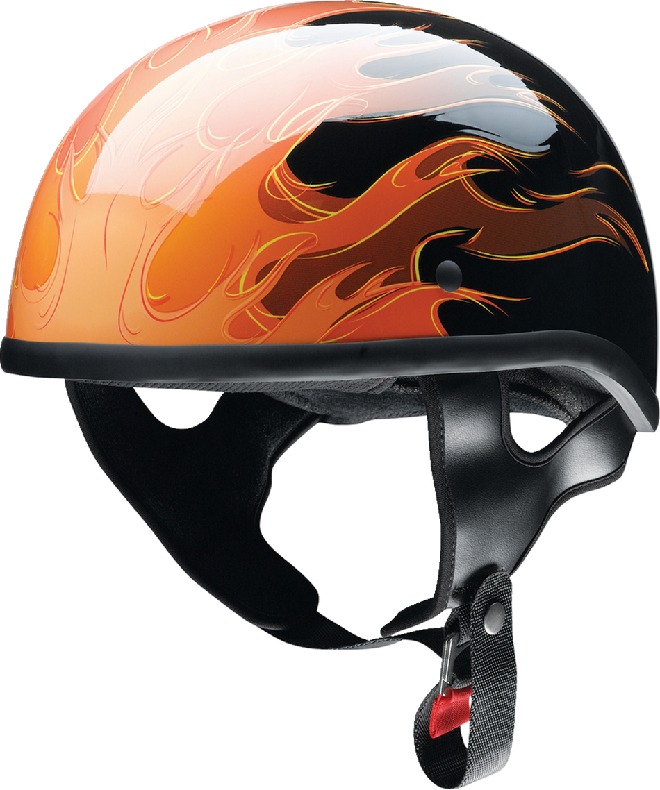 Z1R CC Beanie Helmet - Hellfire - Orange - XS 0103-1345