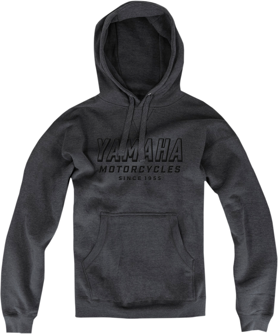 YAMAHA APPAREL Yamaha Cycle Hoodie - Heather Black - Small NP21S-S1951-S