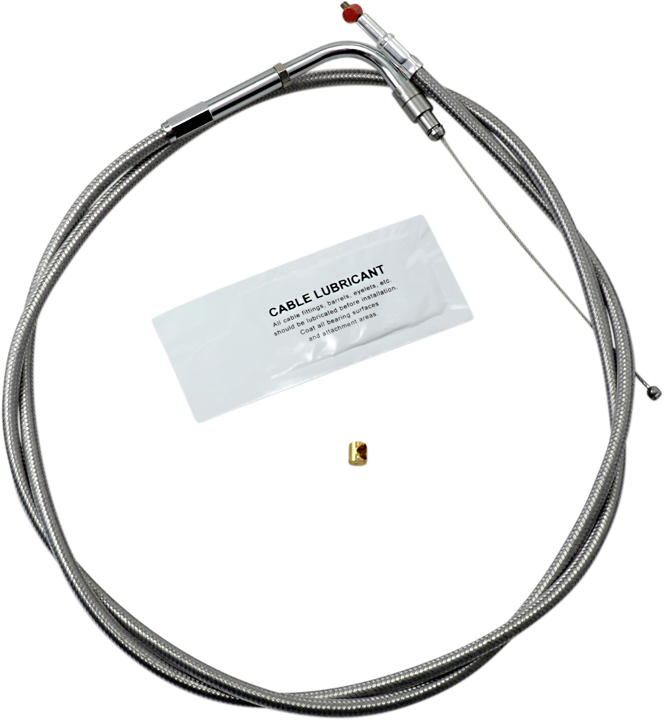 BARNETT Throttle Cable - +8" - Stainless Steel 102-30-30018-8