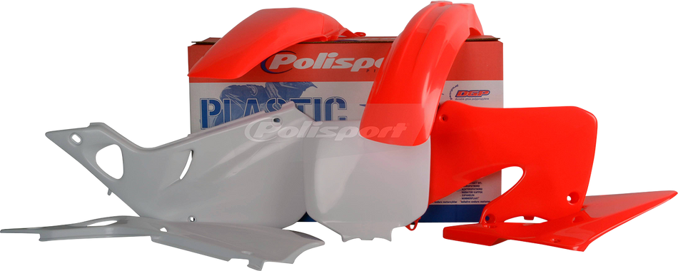 Kit de carrocería POLISPORT - Completo - Rojo/Blanco - CR 125R/250R 90698