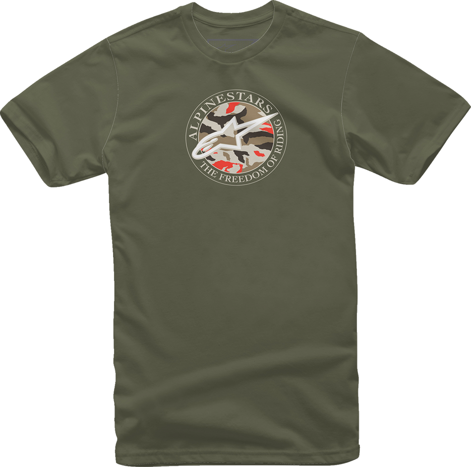 ALPINESTARS Dot Camo T-Shirt - Military - Medium 121372660690M