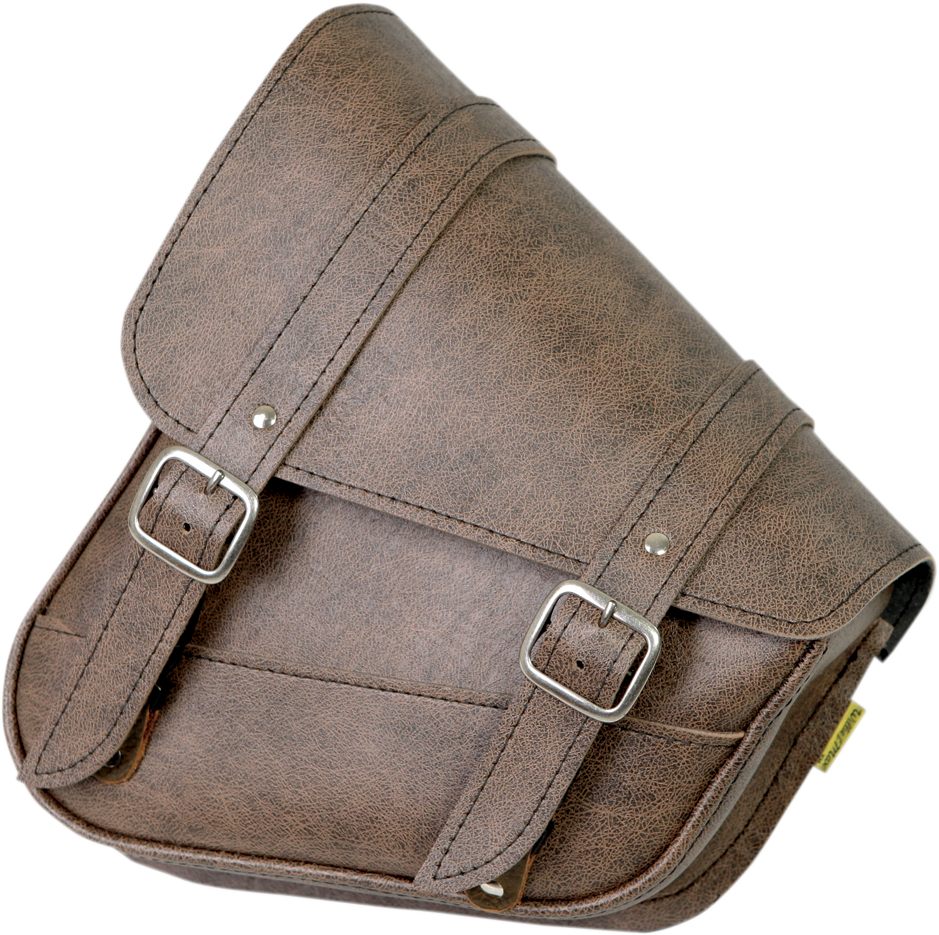 WILLIE & MAX LUGGAGE Swingarm Bag - '00-'17 FLST/FXST - Brown 59777-00