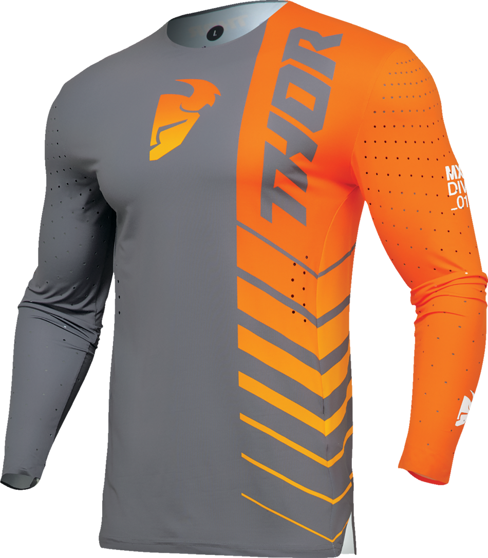 THOR Prime Analog Jersey - Charcoal/Orange - 3XL 2910-7694