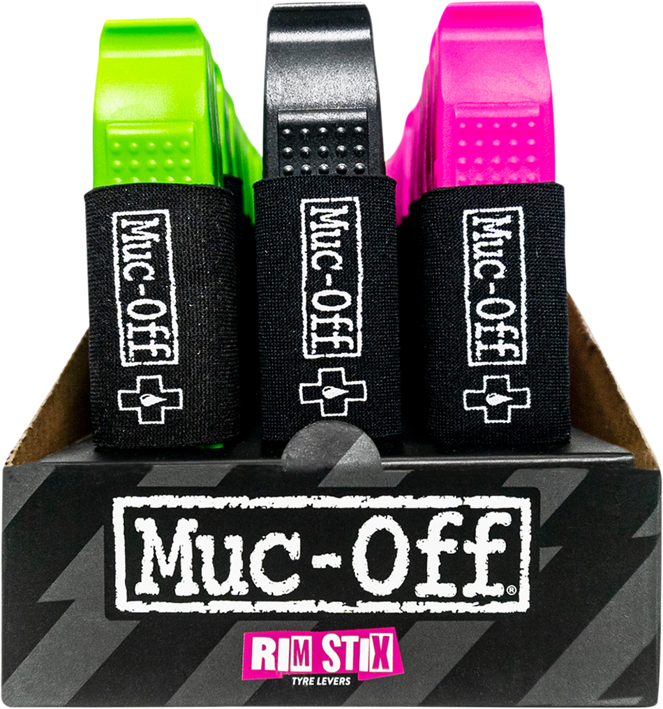 MUC-OFF USA Rim Stix Tire Levers - 24 Pc. Display 20139