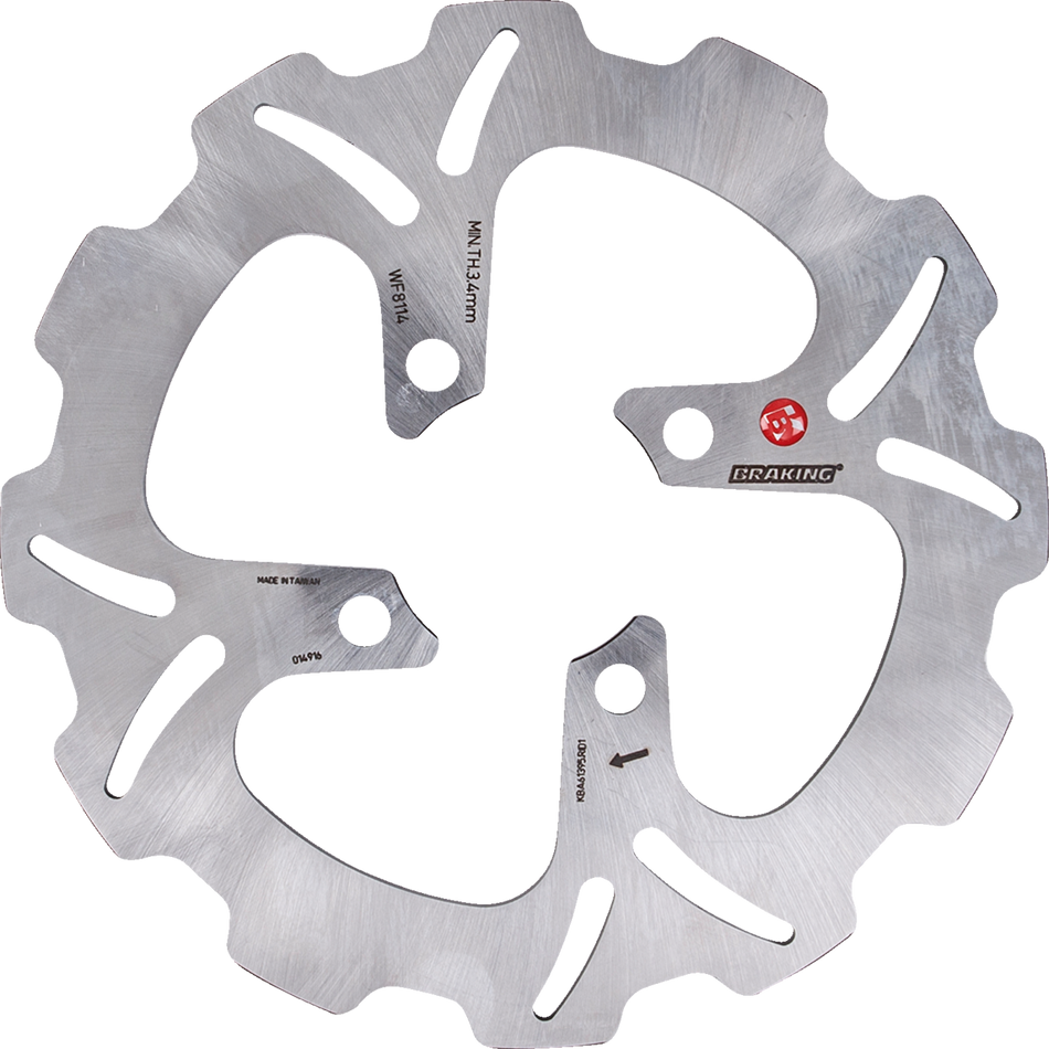 BRAKING Front Fixed Rotor MSX125 Grom 125  2013-2017 WF8114