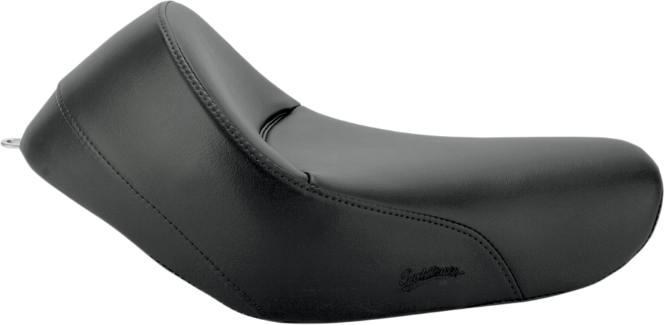 SADDLEMEN Heels Down Solo Seat - Without Backrest - Plain - Black - XL 807-03-0021