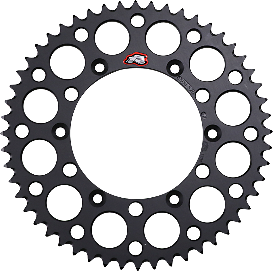 RENTHAL Sprocket - Black - 52 Tooth 150U-520-52GBBK