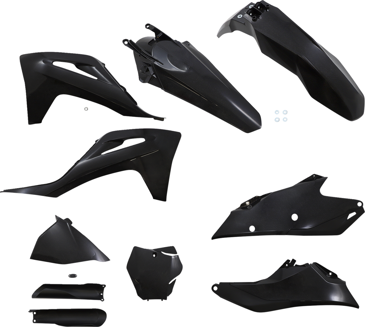 ACERBIS Kompletter Ersatz-Bodykit - Schwarz/Metallic 2872797440 