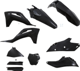 ACERBIS Kompletter Ersatz-Bodykit - Schwarz/Metallic 2872797440 