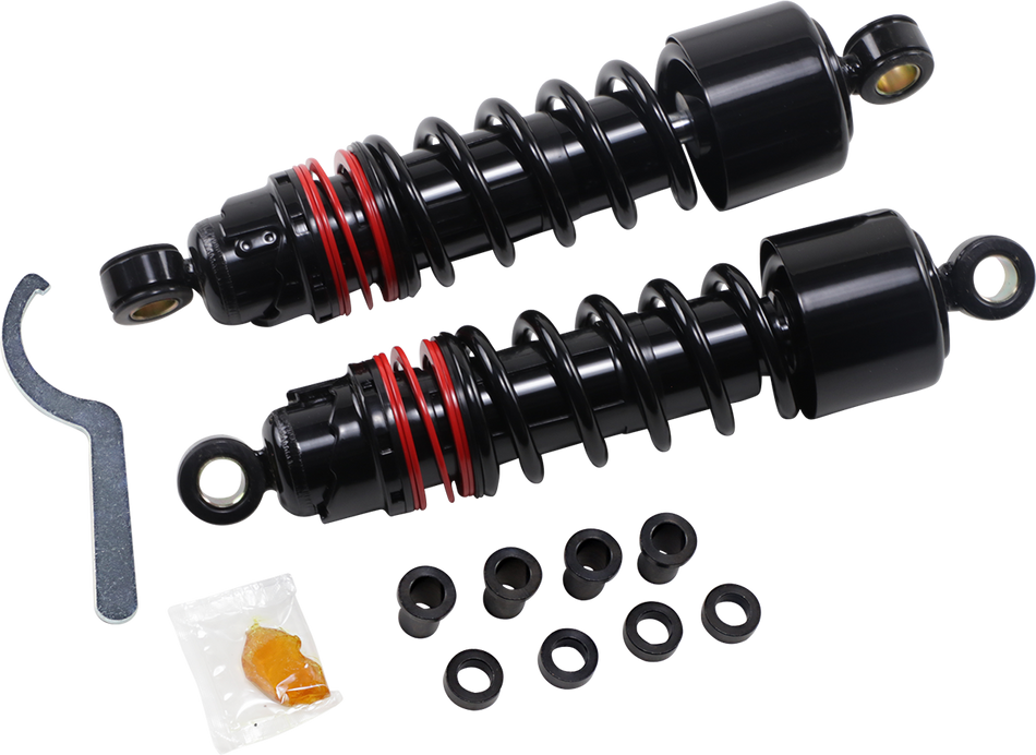 BURLY BRAND Slammer Plus Shocks - Black - XL B28-1206B