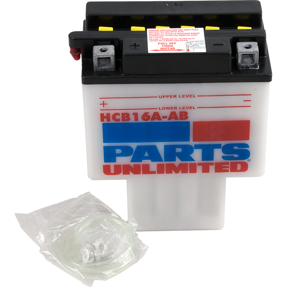 Parts Unlimited Battery - Hyb16a-Ab Hcb16a-Ab