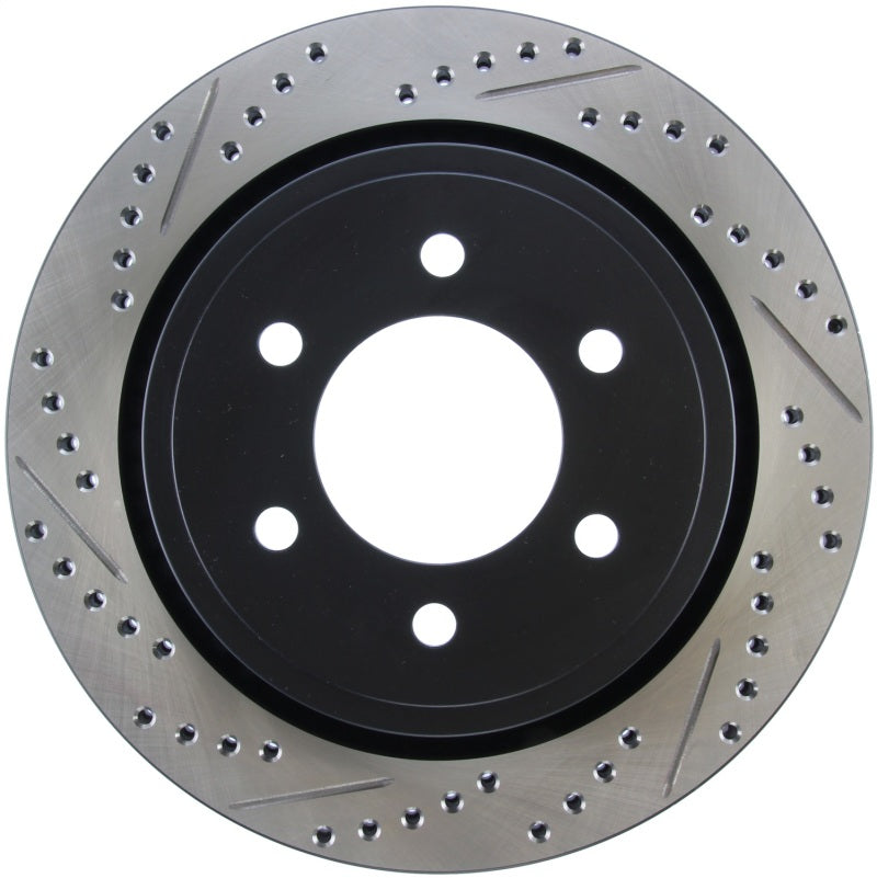 StopTech Slotted & Drilled Sport Brake Rotor 127.65135R