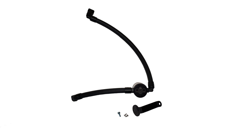 J&L 2021-2022 Ford Bronco 2.7L 3.0 Oil Separator Passenger Side- Black 3073P-B