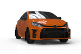 Rally Armor 20-22 Toyota GR Yaris Hatchback Black Mud Flap w/ Grey Logo MF74-UR-BLK/GRY