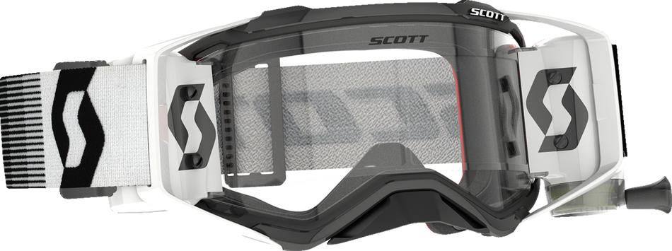 SCOTT Prospect WFS Goggle - Premium Schwarz/Weiß - Klar 272822-7702113 