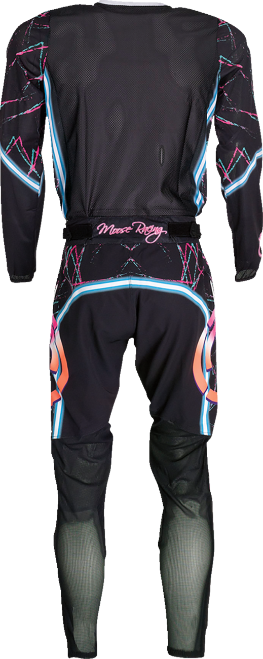 MOOSE RACING Pantalones Sahara - Rosa/Negro - 30 2901-10748