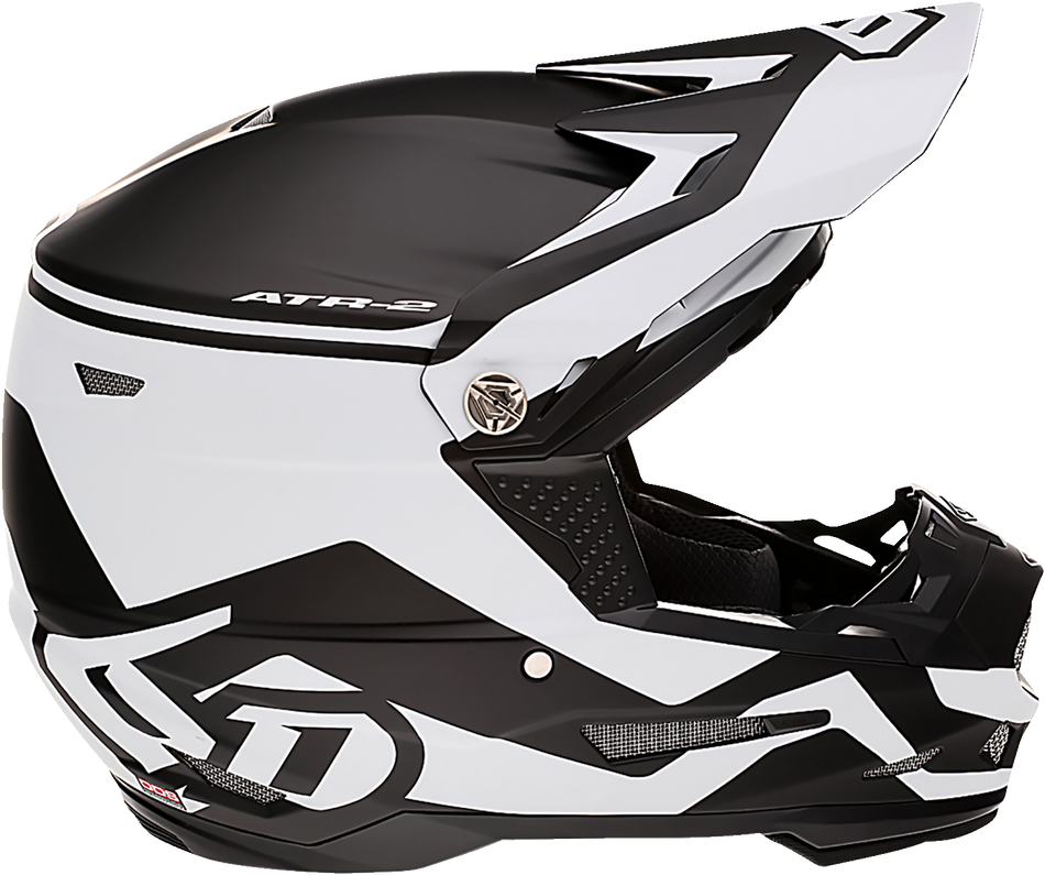 6D ATR-2 Helmet - Drive - White - Large 12-2717