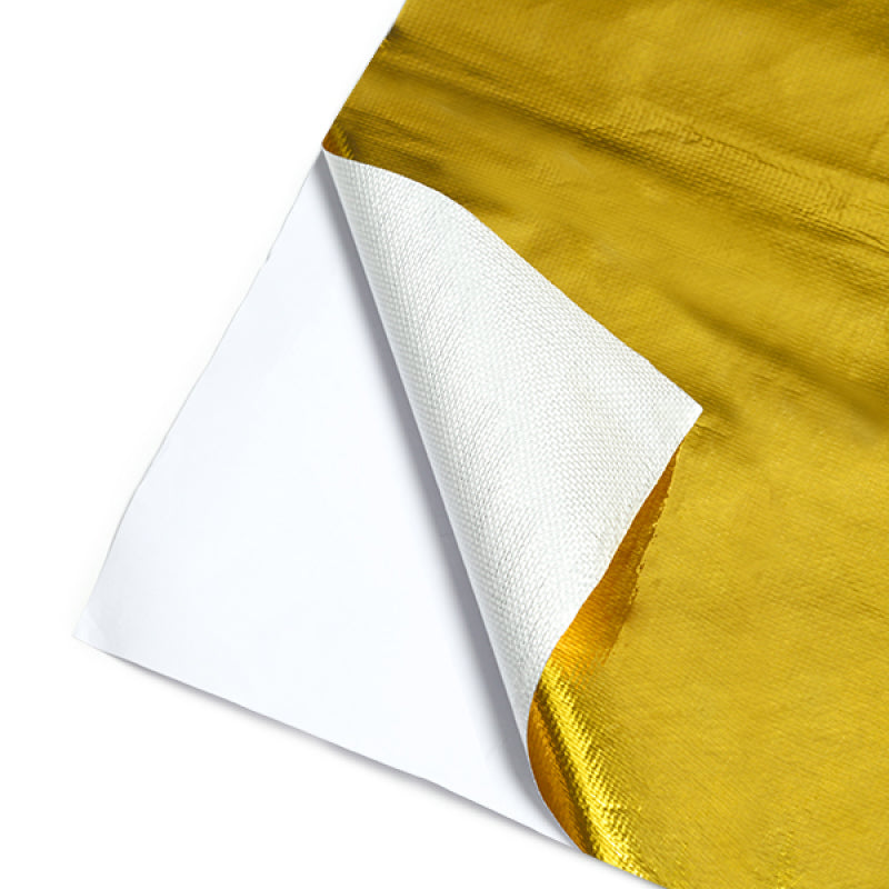 Mishimoto Gold Reflective Barrier w/ Adhesive Backing 12 inches x 24 inches MMHP-GRB-1224